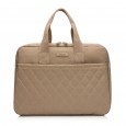 Жіноча ділова сумка-планшет з поліестера бежева BAGS4LIFE 88004