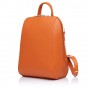 Рюкзак жіночий з натуральної шкіри помаранчевий Vito Torelli 1012 міні