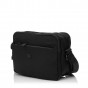 Сумка жіноча крос-боді з поліестера чорна BAGS4LIFE 66906 горизонтальна