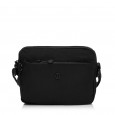 Сумка женская кросс-боди из полиэстера черная BAGS4LIFE 66906 горизонтальная