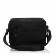 Сумка женская кросс-боди из полиэстера черная BAGS4LIFE 66906 горизонтальная