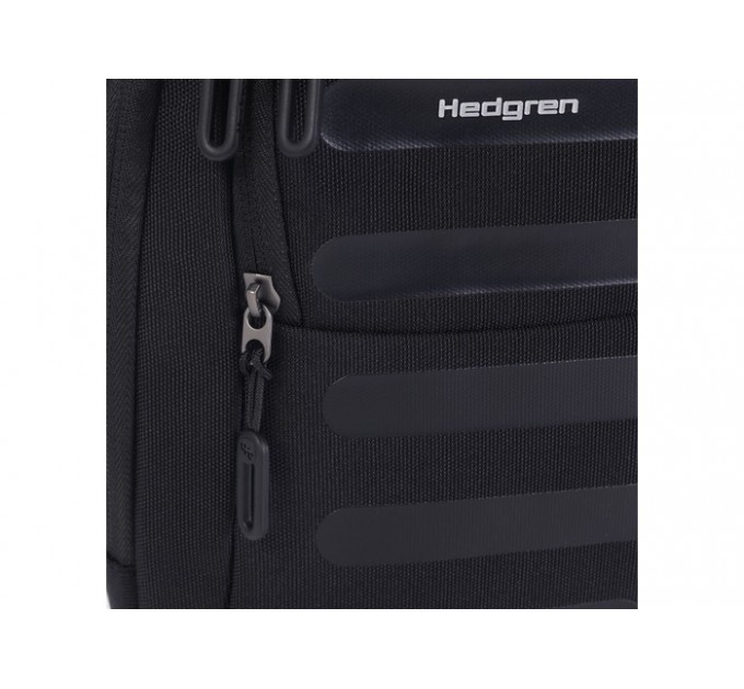 Сумка чоловіча тканинна чорна HEDGREN Comby HCMBY05/003-01