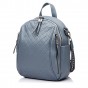 Рюкзак жіночий з натуральної шкіри блакитний BAGS4LIFE 23-60