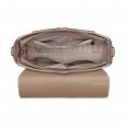 Шкіряна жіноча стильна сумка Vito Torelli 1049 капучіно бордо