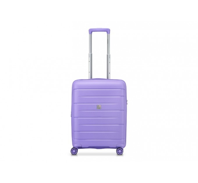 Чемодан маленький пластиковый лаванда Roncato Modo Starlight 423453/85 с расширением