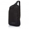 Рюкзак через плече чоловічий тканинний чорний EPOL 6041-03