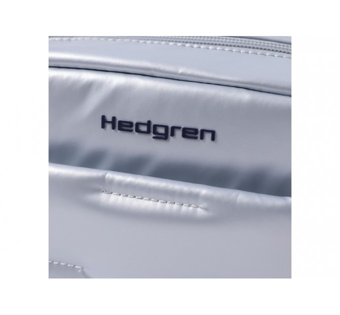 Сумка жіноча кросовер з поліестера блакитна перлина HEDGREN COCOON HCOCN02/871-02