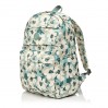 Рюкзак женский из полиэстера зеленый принт BAGS4LIFE 91001