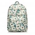 Рюкзак женский из полиэстера зеленый принт BAGS4LIFE 91001