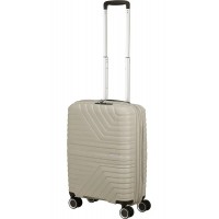 Валіза маленька пластикова, ручна поклажа American Tourister Flytwist MI1*05001 бежева