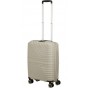 Чемодан маленький пластиковый, ручная кладь American Tourister Flytwist MI1*05001 бежевый