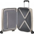 Валіза маленька пластикова, ручна поклажа American Tourister Flytwist MI1*05001 бежева