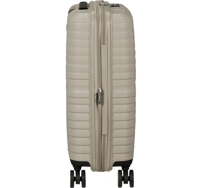 Валіза маленька пластикова, ручна поклажа American Tourister Flytwist MI1*05001 бежева