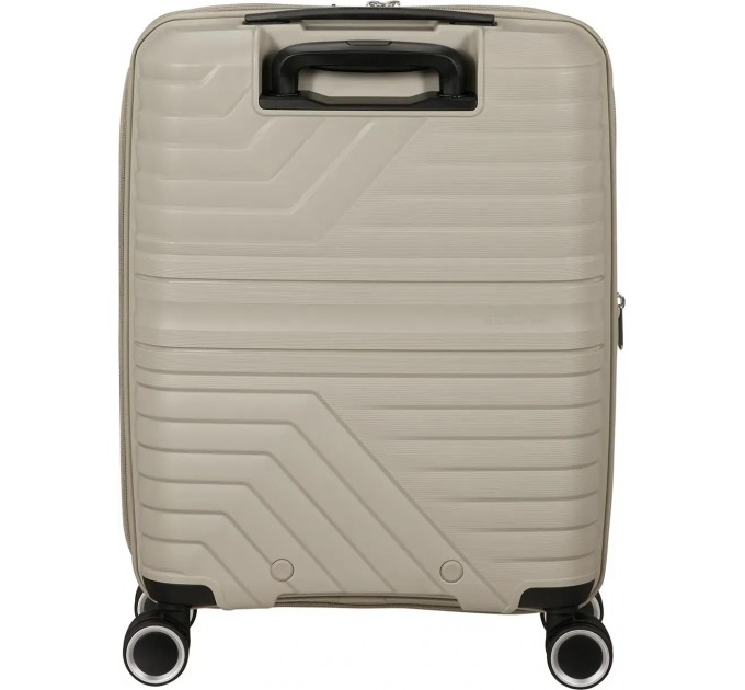Валіза маленька пластикова, ручна поклажа American Tourister Flytwist MI1*05001 бежева