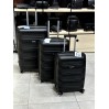 Валіза середня пластикова BAGS4LIFE PP920 чорна