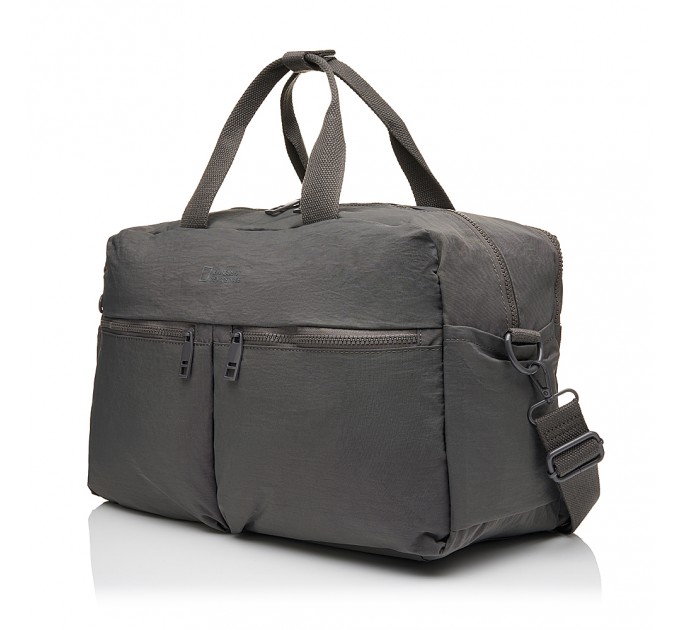 Дорожная сумка из полиэстера серая BAGS4LIFE 66806