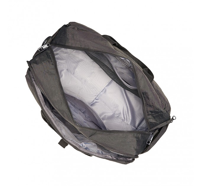 Дорожная сумка из полиэстера серая BAGS4LIFE 66806
