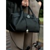 Жіноча сумка з натуральної шкіри чорна BAGS4LIFE 6228