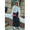 Женская сумка-бочонок из натуральной кожи красная BAGS4LIFE 528 с карманом