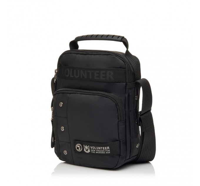 Сумка мужская вертикальная из полиэстера VOLUNTEER 1876-05 с ручкой