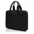 Жіноча ділова сумка-планшет з поліестера чорна BAGS4LIFE 88004