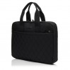 Жіноча ділова сумка-планшет з поліестера чорна BAGS4LIFE 88004