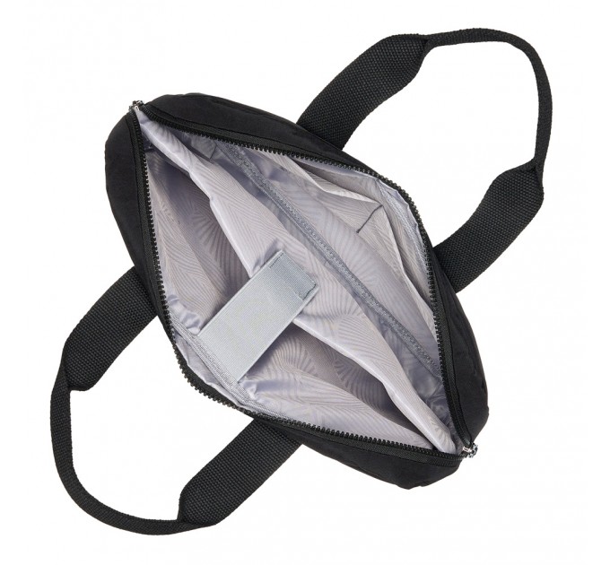 Жіноча ділова сумка-планшет з поліестера чорна BAGS4LIFE 88004