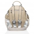 Рюкзак жіночий з натуральної шкіри світло-бежевий BAGS4LIFE 635