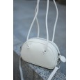 Сумка жіноча з натуральної шкіри біло-молочна BAGS4LIFE 899