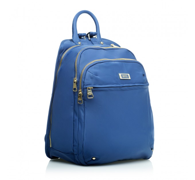 Рюкзак женский тканевый синий EPOL 90601