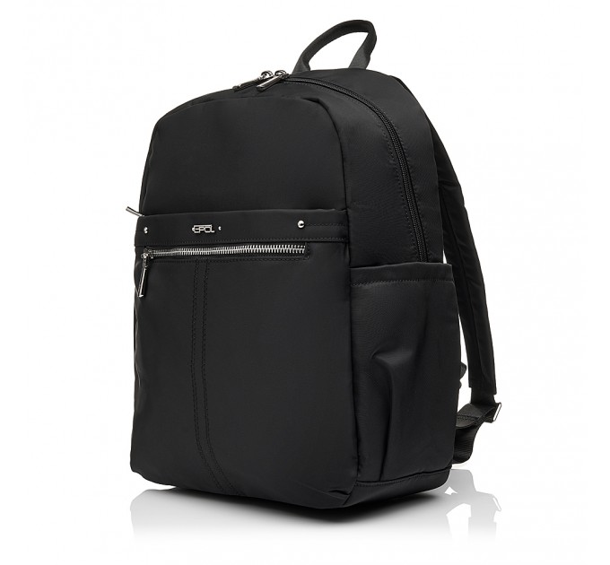 Рюкзак жіночий з поліестера чорний EPOL 6102-03