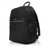 Рюкзак жіночий з поліестера чорний EPOL 6102-03