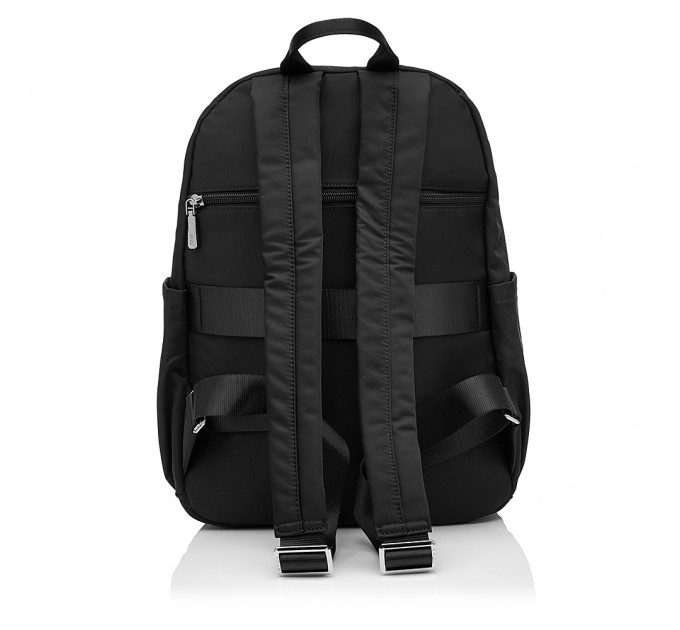 Рюкзак жіночий з поліестера чорний EPOL 6102-03