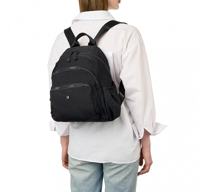 Рюкзак из полиэстера черный BAGS4LIFE 66903