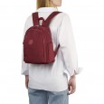 Рюкзак жіночий тканинний бордовий BAGS4LIFE W5504