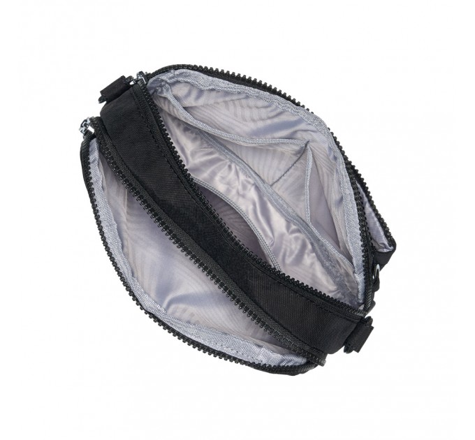 Сумка жіноча з полиэстера чорна BAGS4LIFE 88006 стьобана кишеня