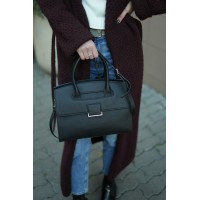 Женская сумка из натуральной кожи черная BAGS4LIFE 89190 Женская сумка из натуральной кожи черная BAGS4LIFE 89190