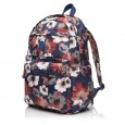 Рюкзак женский из полиэстера синий принт BAGS4LIFE 91001