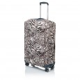 Чехол для среднего чемодана тканевый Vito Torelli зебра