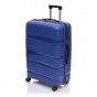 Большой чемодан из полипропилена BAGS4LIFE PP002 синий