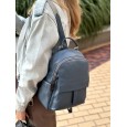 Жіночий рюкзак з натуральної шкіри джинс BAGS4LIFE 712