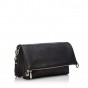 Жіноча сумка-клатч з натуральної шкіри Vito Torelli 1008 чорна