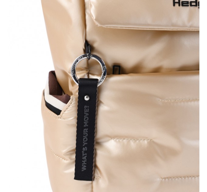 Рюкзак жіночий з поліестера бежевий HEDGREN COCOON HCOCN05/859-02 сафарі
