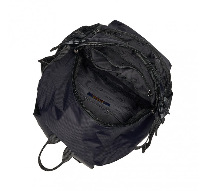Мужской рюкзак из полиэстера черный VOLUNTEER 1875-08