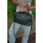 Сумка жіноча з натуральної шкіри чорна BAGS4LIFE 273