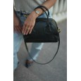 Сумка жіноча з натуральної шкіри чорна BAGS4LIFE 273