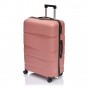 Велика валіза з поліпропілену BAGS4LIFE PP002 рожева