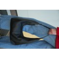 Женская сумка-хобо с натуральной кожи черная BAGS4LIFE 8599