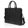 Чоловіча сумка-портфель з натуральної шкіри чорна BAGS4LIFE MAN 6782-3