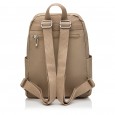 Рюкзак жіночий з поліестера бежевий BAGS4LIFE 88002